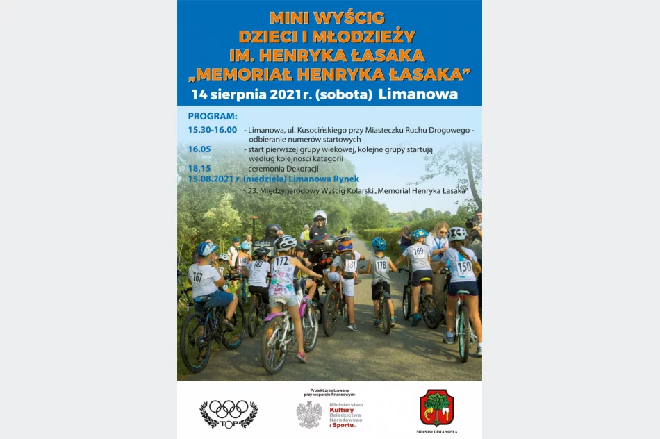 15 sierpnia br. wystartuje 23. Międzynarodowy Wyścig Kolarski „Memoriał Henryka Łasaka” - zdjęcie 3