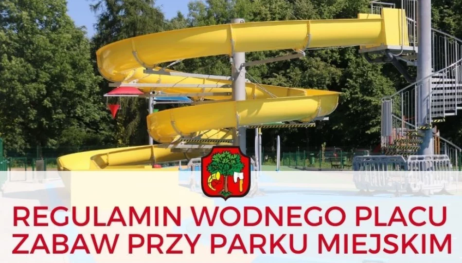 Zarządzenie Burmistrza Miasta Limanowa ws. wprowadzenia regulaminu wodnego placu przy Parku Miejskim - zdjęcie 1