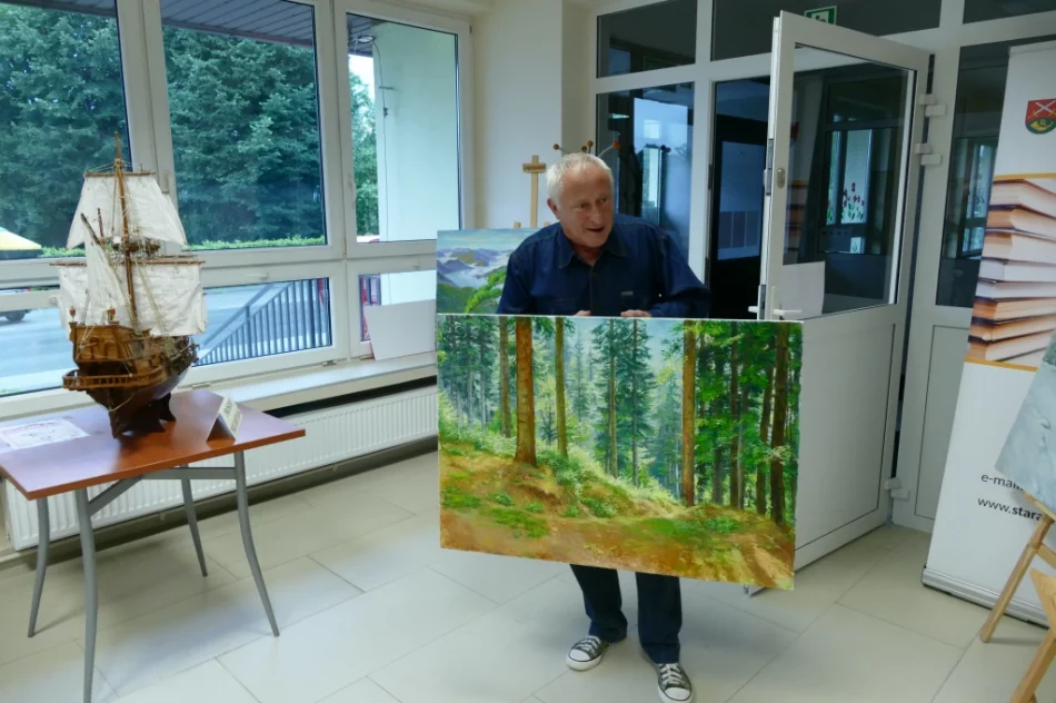 Wśród żagli i okrętów – wyjątkowa wystawa w bibliotece  - zdjęcie 3