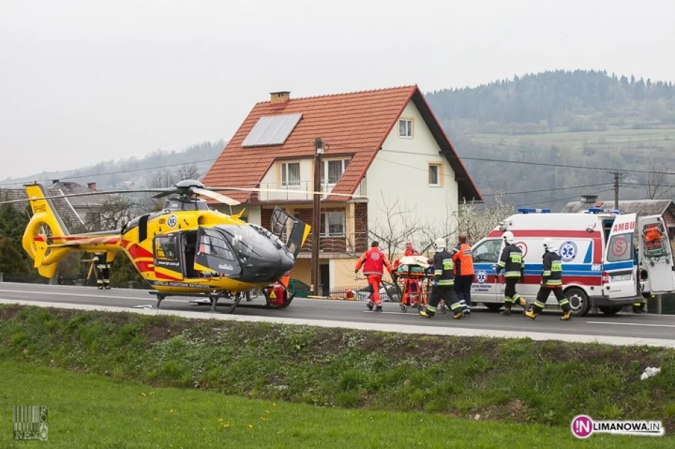 6 osób rannych. Śmigłowiec na drodze (wideo) - zdjęcie 4