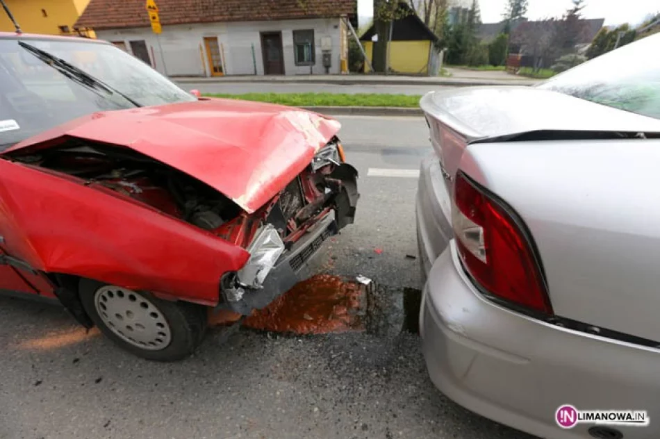Zderzenie trzech samochodów - zdjęcie 4