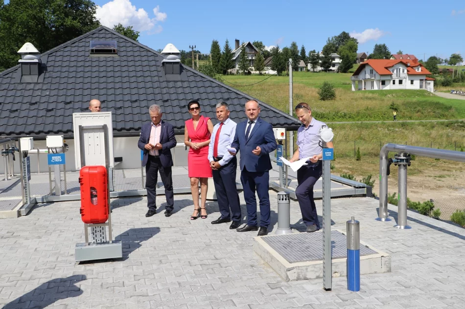 Oczyszczalnia ścieków w Starej Wsi - odbiór inwestycji - zdjęcie 2