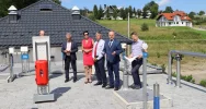 Oczyszczalnia ścieków w Starej Wsi - odbiór inwestycji - zdjęcie 2