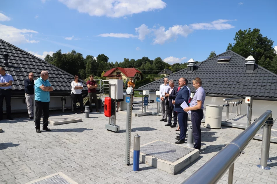 Oczyszczalnia ścieków w Starej Wsi - odbiór inwestycji - zdjęcie 4