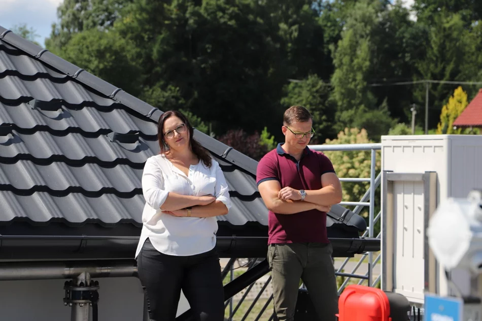 Oczyszczalnia ścieków w Starej Wsi - odbiór inwestycji - zdjęcie 6