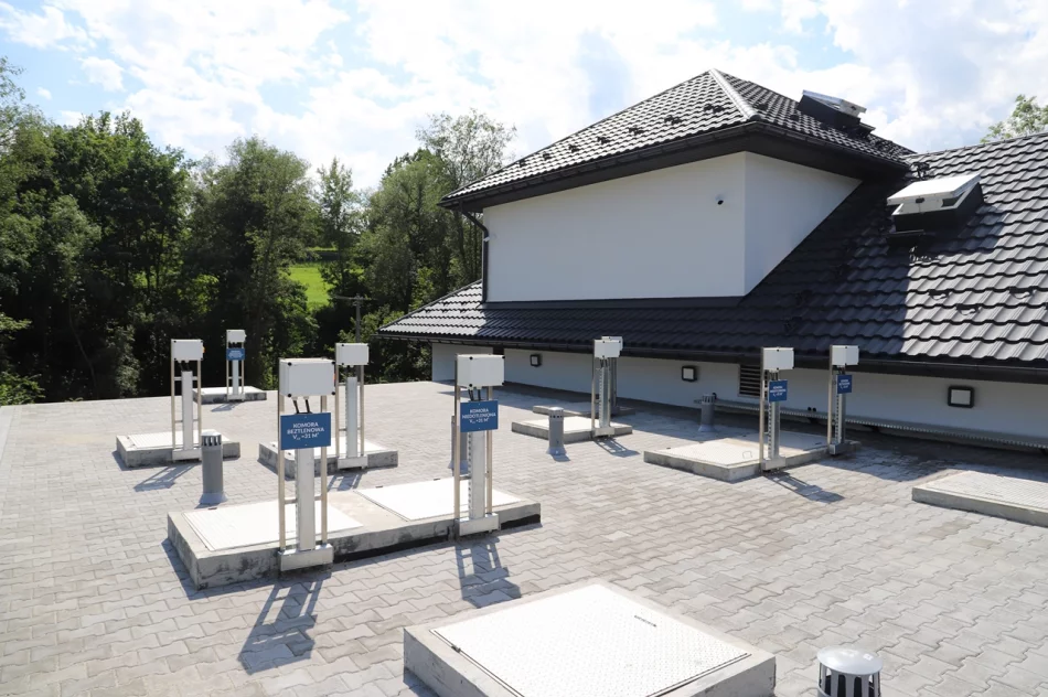 Oczyszczalnia ścieków w Starej Wsi - odbiór inwestycji - zdjęcie 11