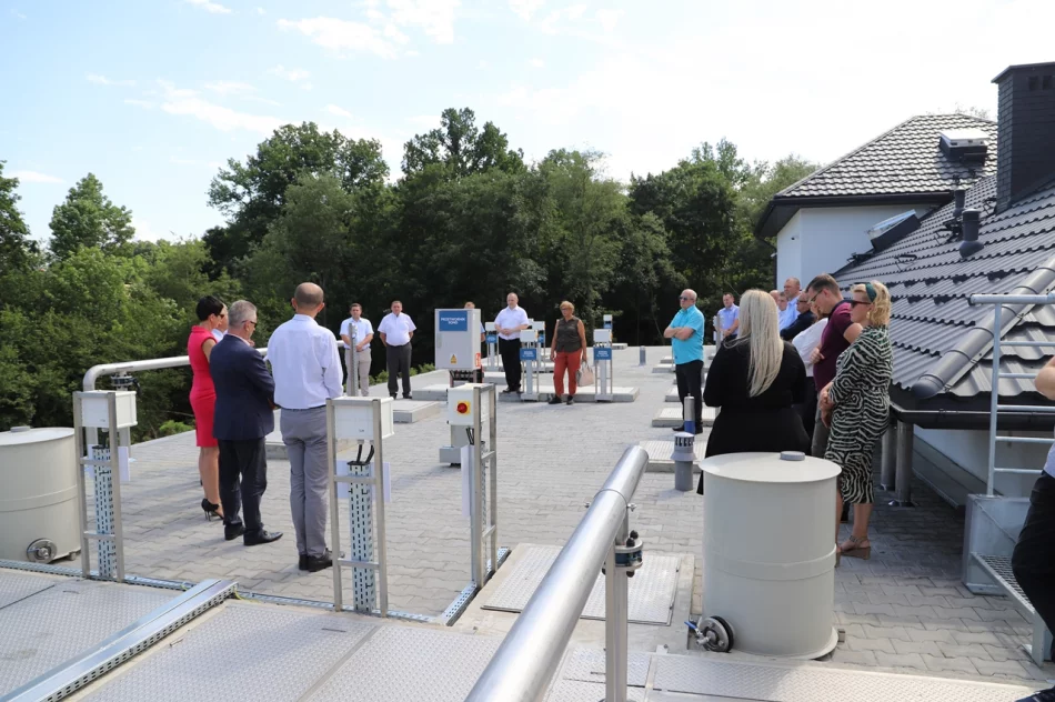 Oczyszczalnia ścieków w Starej Wsi - odbiór inwestycji - zdjęcie 17