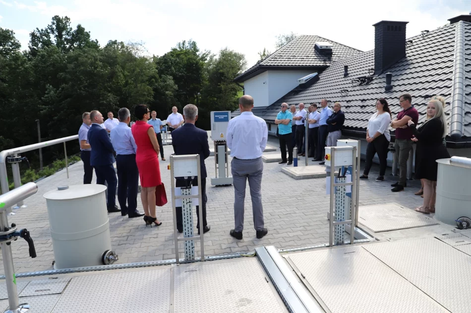 Oczyszczalnia ścieków w Starej Wsi - odbiór inwestycji - zdjęcie 18