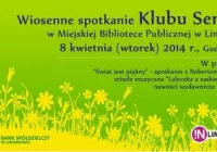 Wiosenne spotkanie seniorów w bibliotece - zdjęcie główne