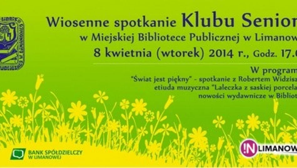 Wiosenne spotkanie seniorów w bibliotece - zdjęcie 1