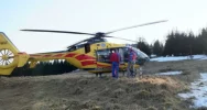 Ranną ewakuowali pod helikopterem - zdjęcie 2