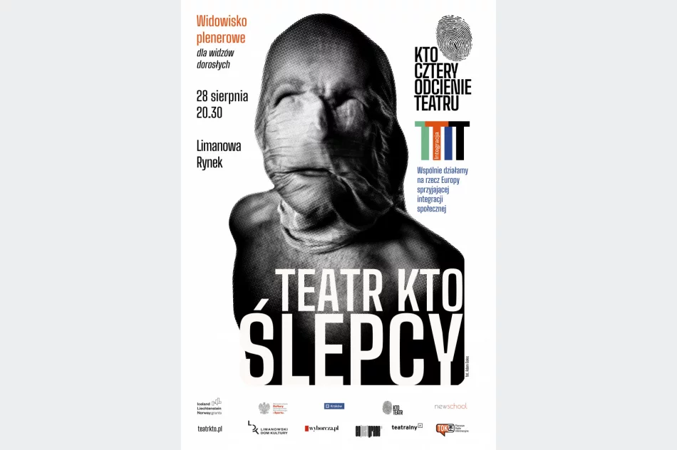 "Ślepcy" krakowskiego Teatru KTO w sobotę 28 sierpnia na limanowskim rynku! - zdjęcie 7