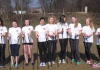 Wiosna z nordic walking w I LO - zdjęcie główne