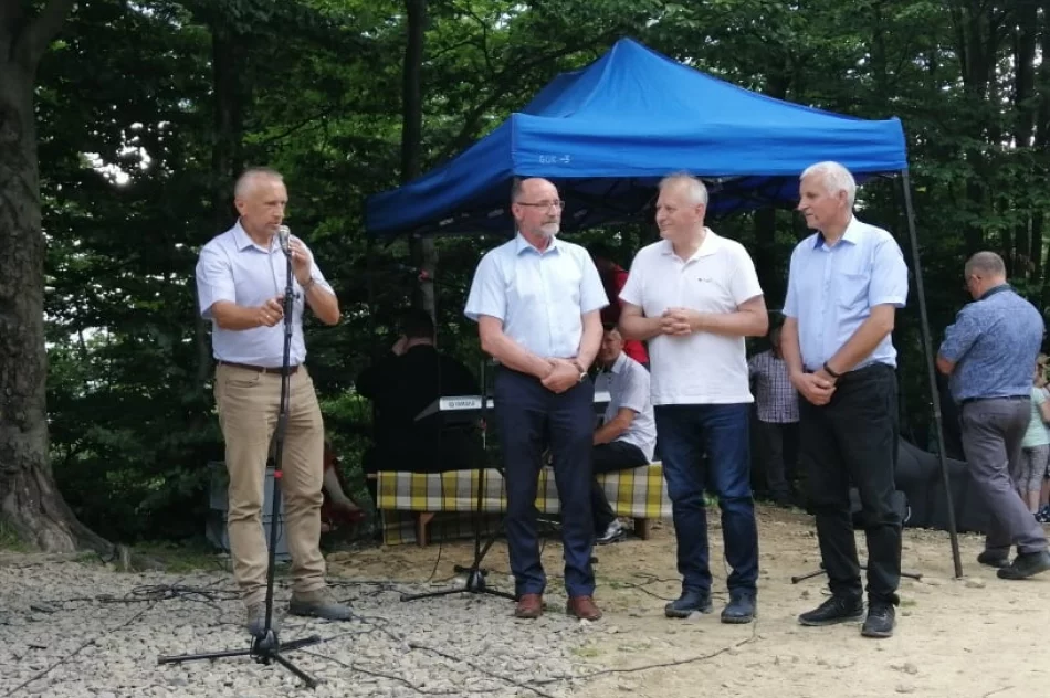 Poświęcono nową atrakcję turystyczną, która łączy trzy samorządy - zdjęcie 4