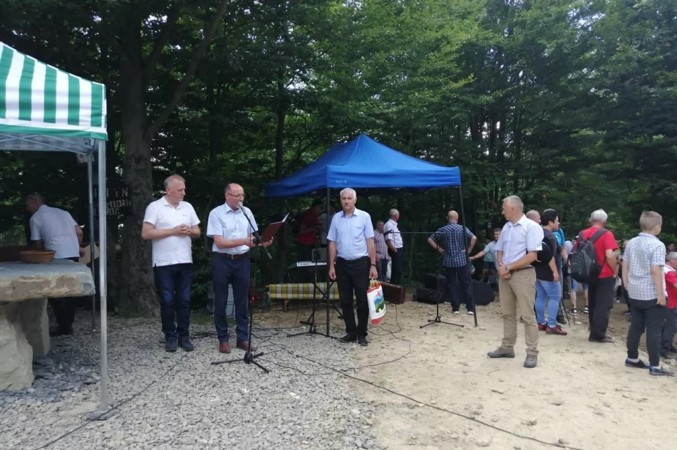 Poświęcono nową atrakcję turystyczną, która łączy trzy samorządy - zdjęcie 5