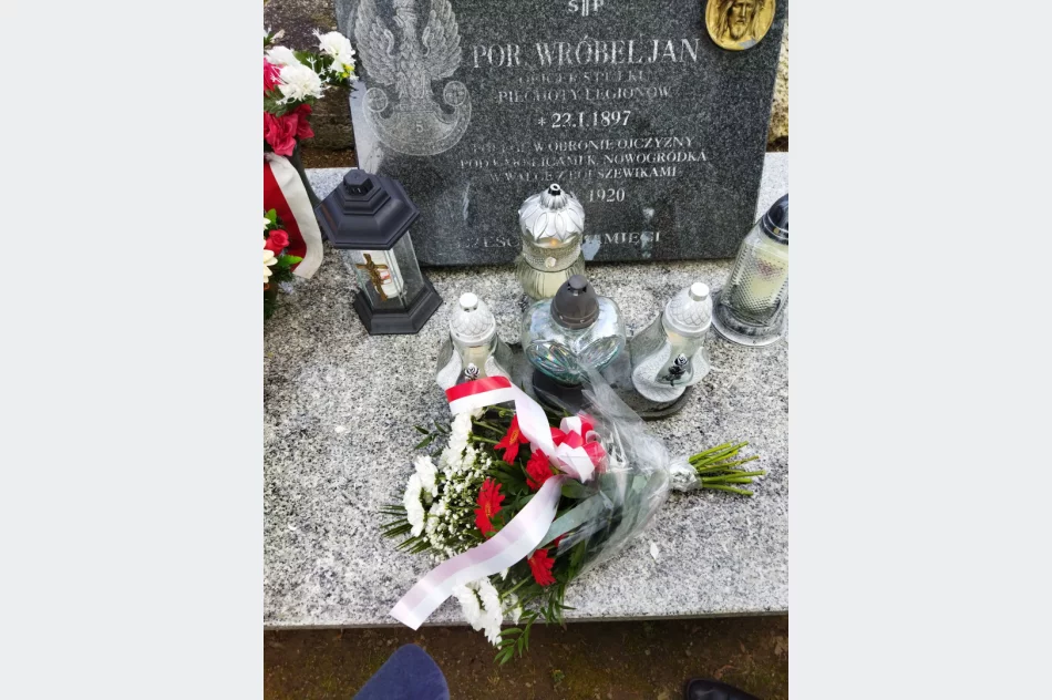 Uczczono pamięć Legionisty Porucznika Jana Wróbla - zdjęcie 3