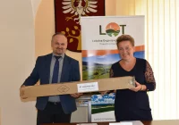 Przekazanie masztu z flagą dla Gminy Limanowa - zdjęcie główne