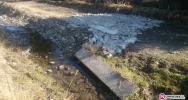 Gruz z nagrobków na drodze, starosta przeciwny - zdjęcie 2