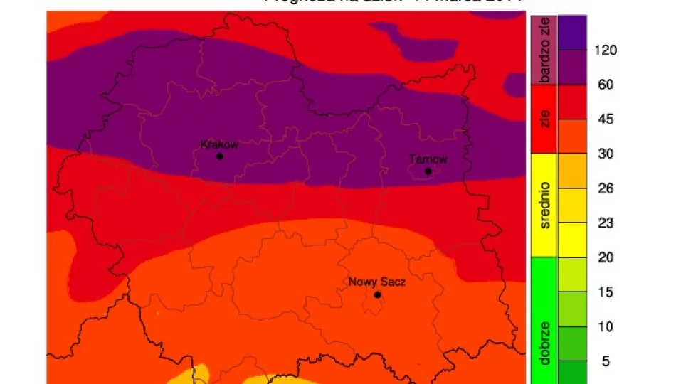 I stopień zagrożenia zanieczyszczeniem powietrza - zdjęcie 1