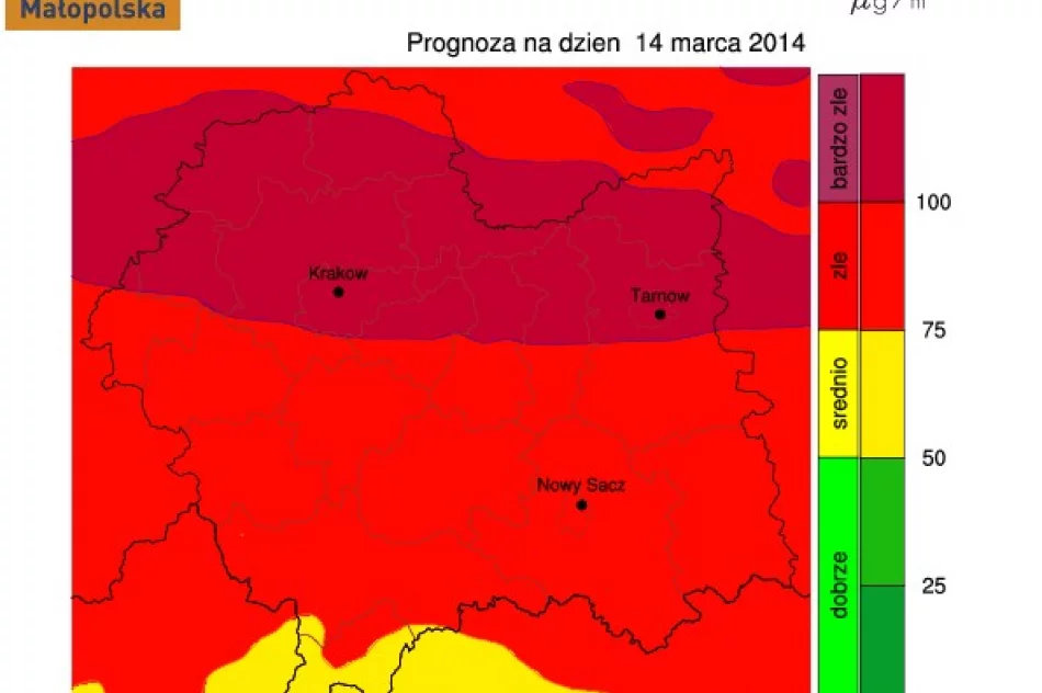 I stopień zagrożenia zanieczyszczeniem powietrza - zdjęcie 2