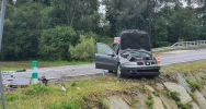 Zderzenie samochodów na krajówce - droga odblokowana - zdjęcie 2
