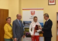 Władze samorządu zaprosiły olimpijkę - zdjęcie główne