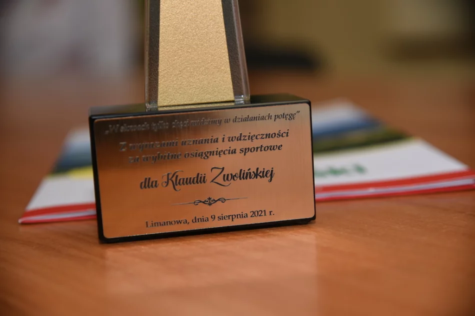 Władze samorządu zaprosiły olimpijkę - zdjęcie 3