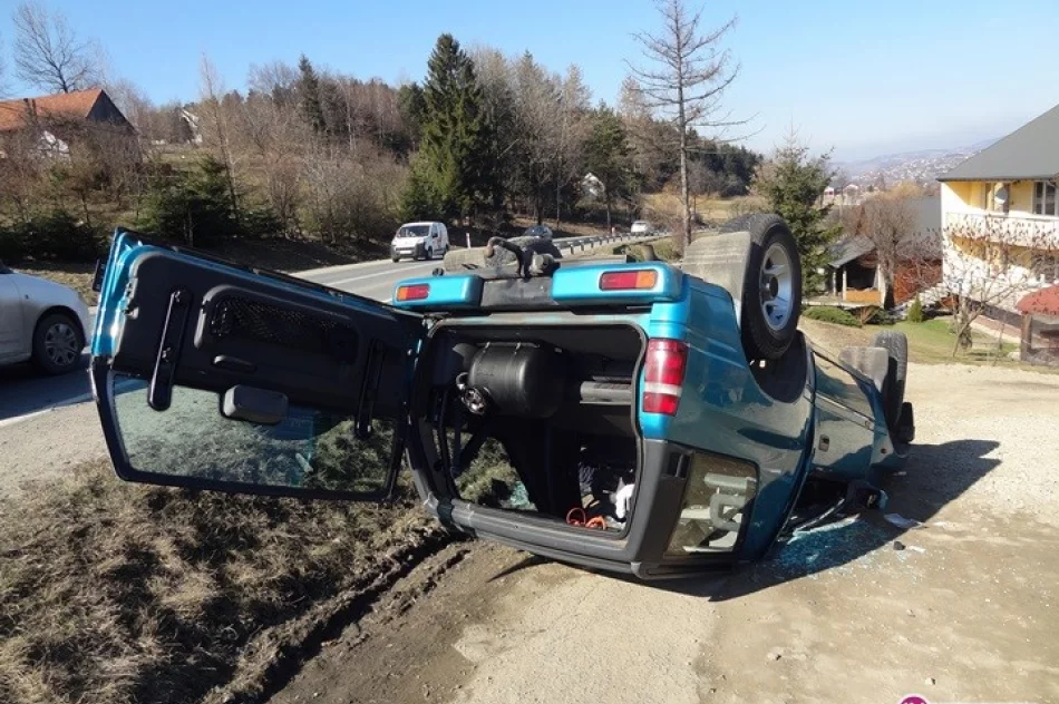Dachowanie opla - policja szuka świadków - zdjęcie 2