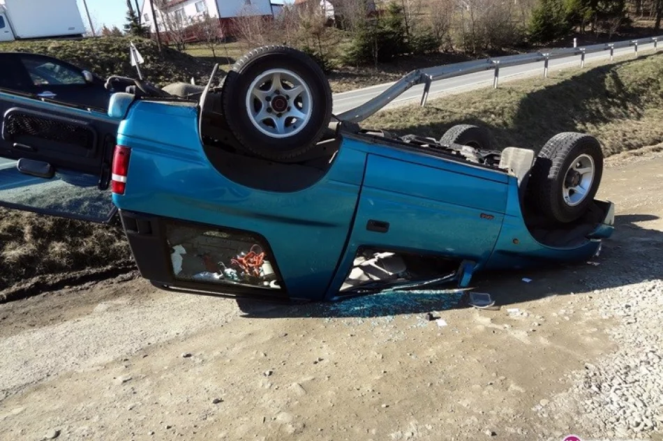 Dachowanie opla - policja szuka świadków - zdjęcie 4