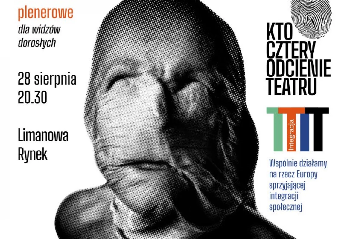 W sobotę 28 sierpnia o godz. 20.30 "Ślepcy" krakowskiego Teatru KTO pojawią się na limanowskim rynku