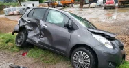 Zderzenie 3 aut na drodze wojewódzkiej - zdjęcie 2