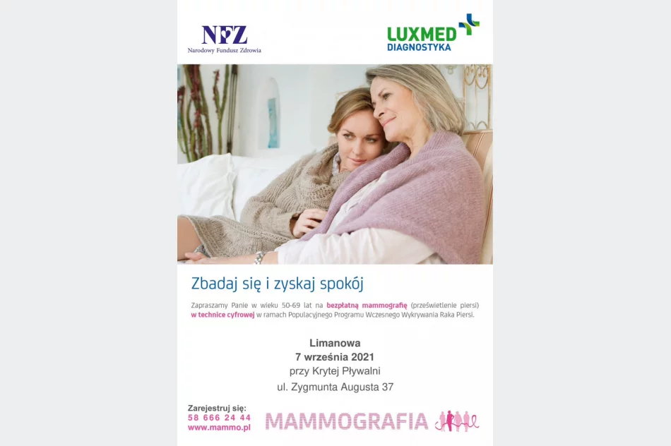 Mobilna pracownia mammografii dla kobiet 50-69 - zdjęcie 2