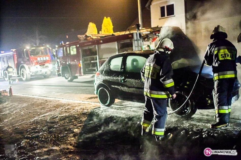Pożar samochodu - zdjęcie 2
