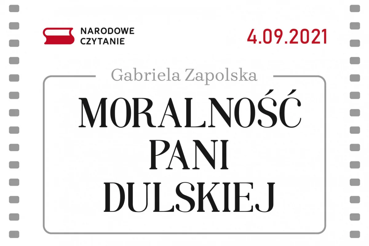 Spektakl „Moralność Pani Dulskiej” w ramach akcji „Narodowe czytanie”