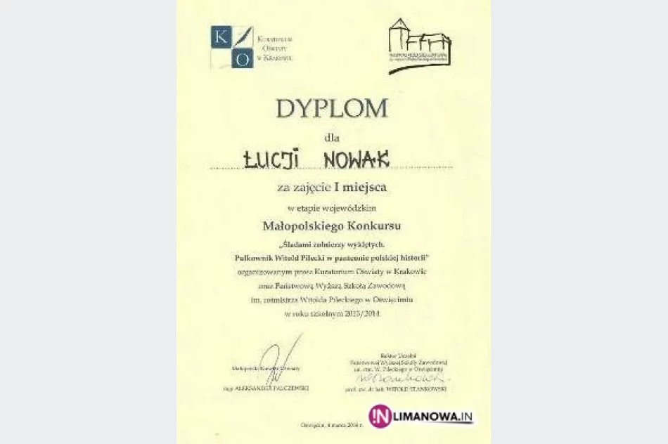 Łucja Nowak zwyciężyła w konkursie - zdjęcie 2