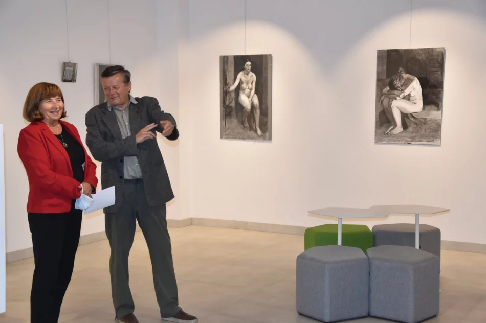 Wernisaż wystawy Michała Żądło w Miejskiej Galerii Sztuki - zdjęcie 14