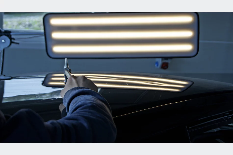 Usuwanie wgnieceń / gradobicie / grad / wgniotki - technik PDR - AtrCar.info - zdjęcie 6