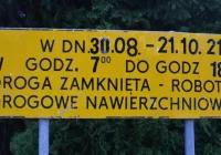 Zamknięto drogę na terenie miasta. Koniec utrudnień w październiku - zdjęcie główne