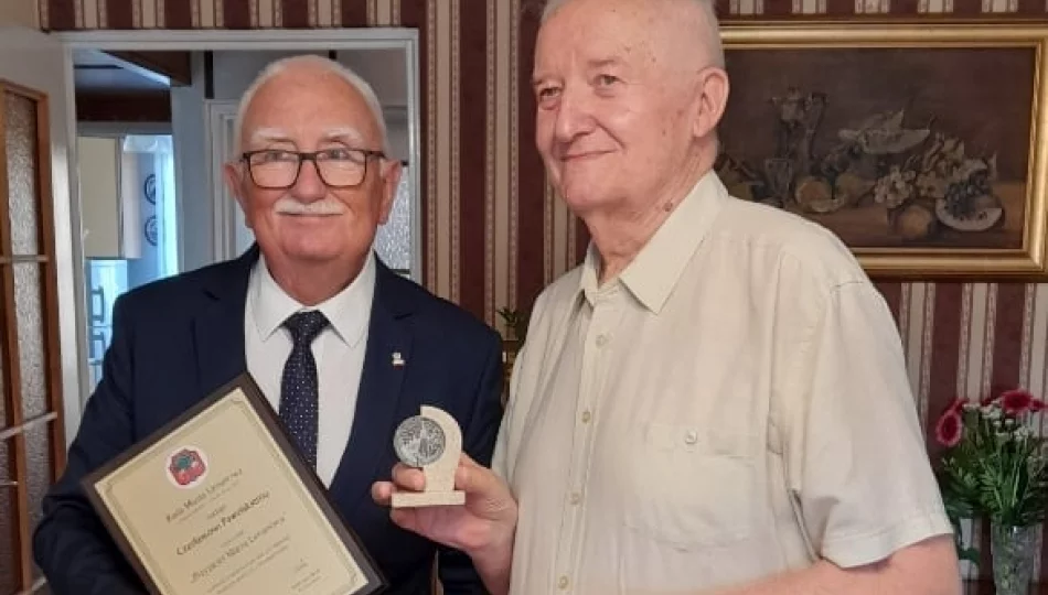 Czesław Pawelski odebrał medal „Przyjaciela Miasta Limanowa” - zdjęcie 1