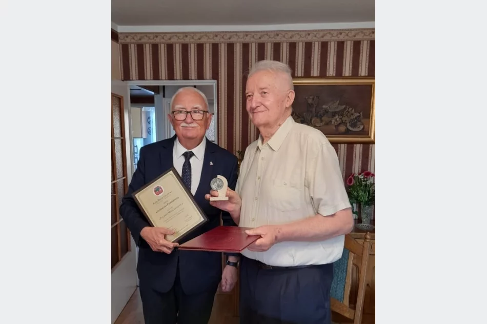 Czesław Pawelski odebrał medal „Przyjaciela Miasta Limanowa” - zdjęcie 2