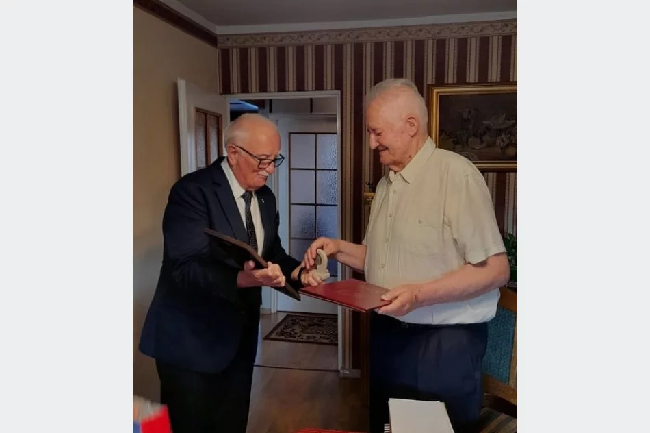 Czesław Pawelski odebrał medal „Przyjaciela Miasta Limanowa” - zdjęcie 4