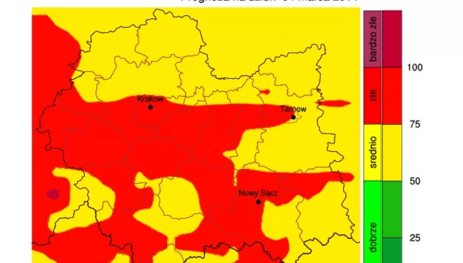 Uwaga na zanieczyszczenie powietrza - zdjęcie 1