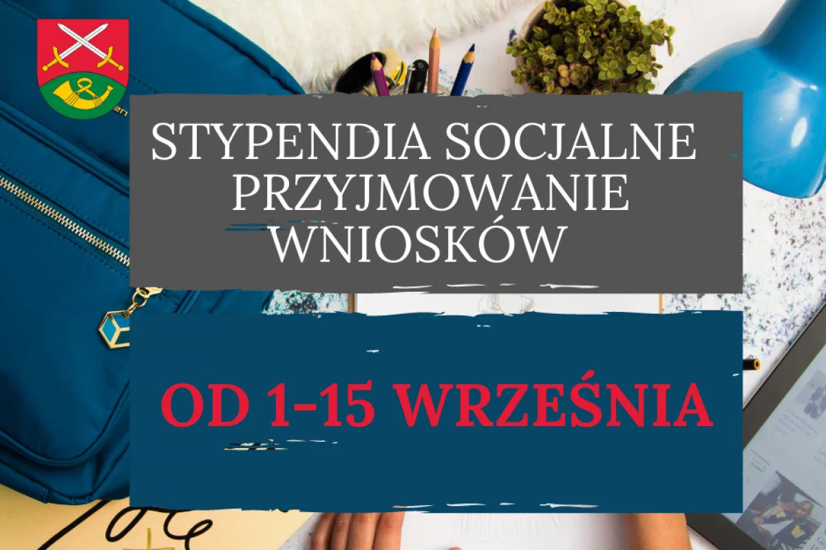 Wnioski o stypendia socjalne przyjmowane do 15 września 