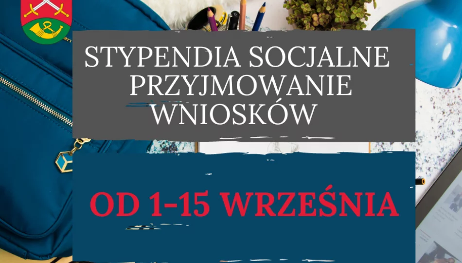 Wnioski o stypendia socjalne przyjmowane do 15 września  - zdjęcie 1