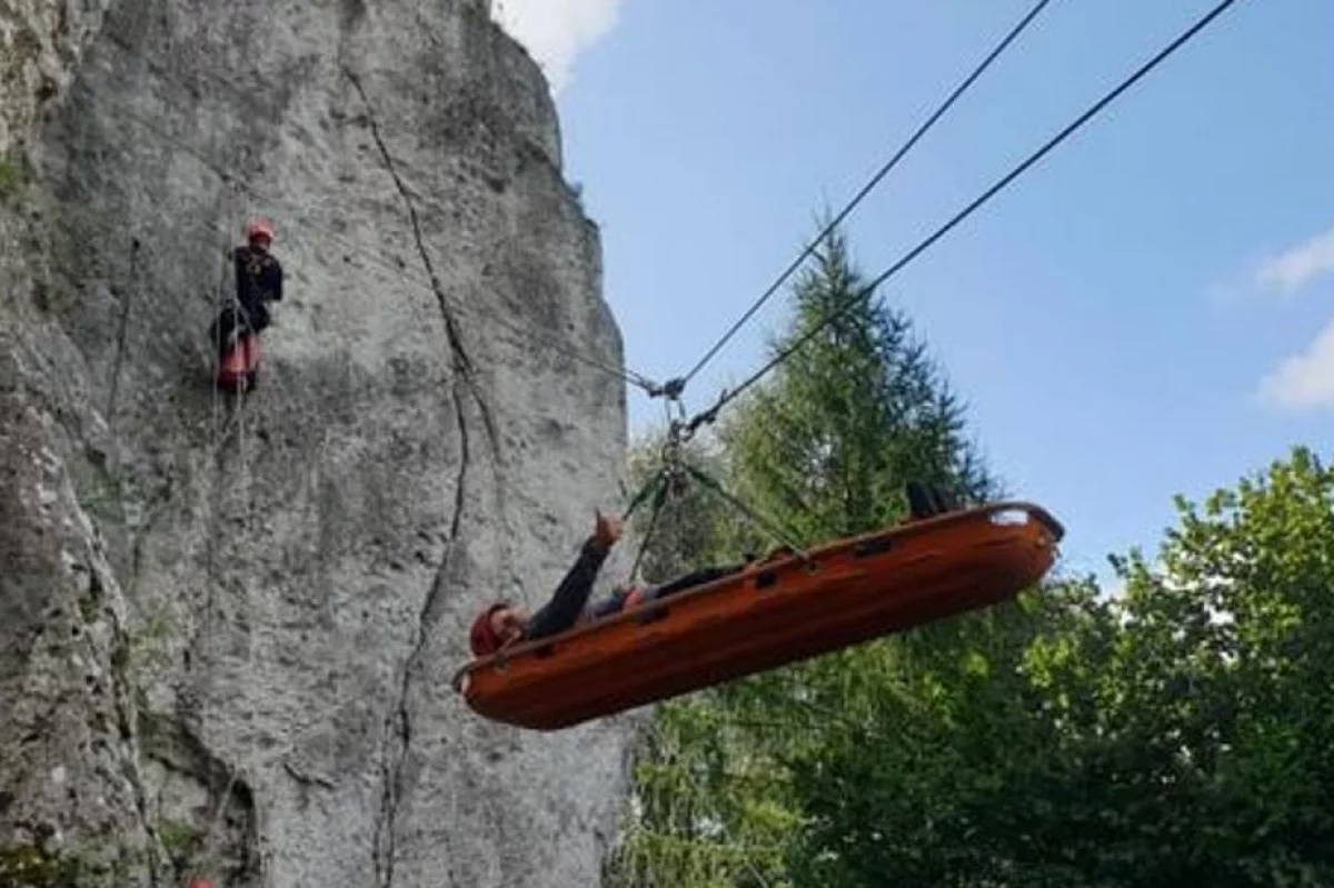 Obóz kondycyjno-szkoleniowy Specjalistycznej Grupy Ratownictwa Wysokościowego