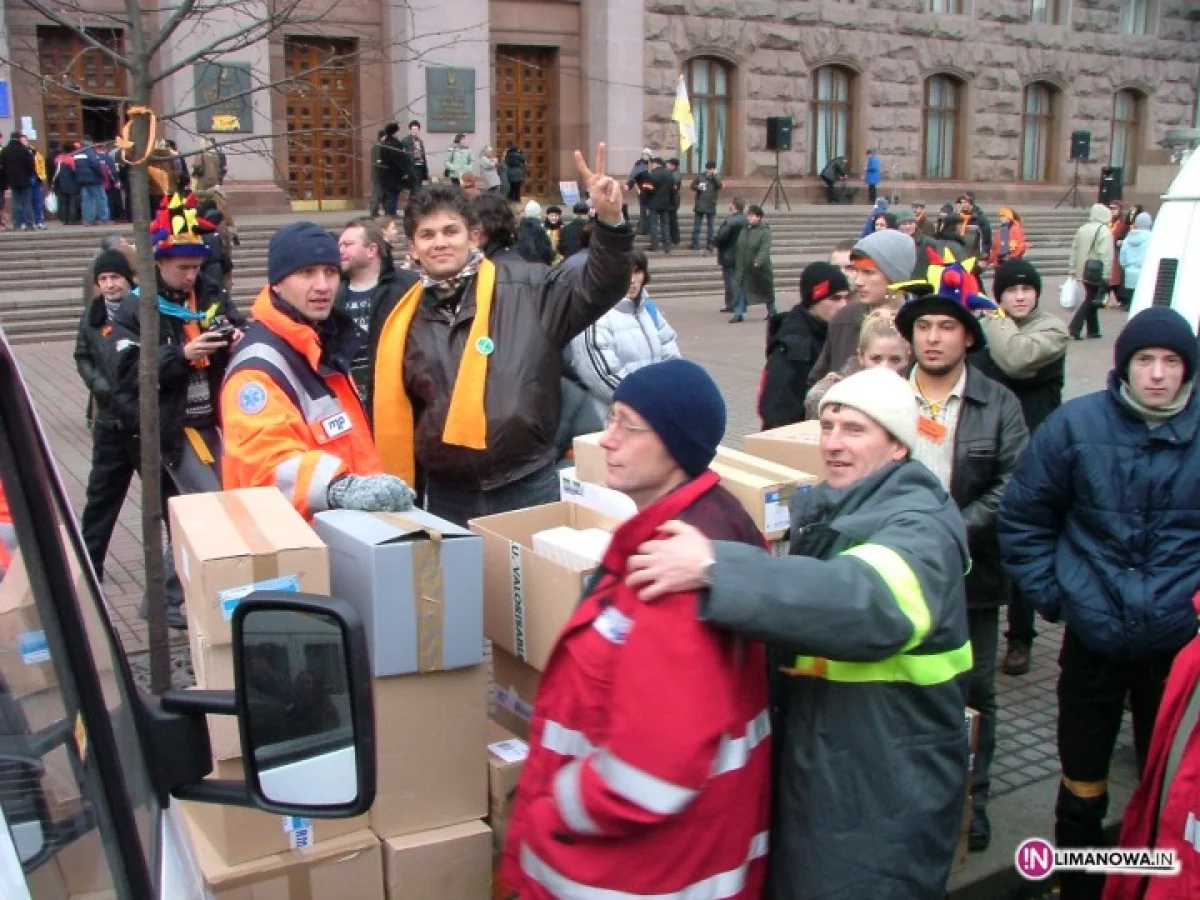 Wyjeżdżają z pomocą na Majdan