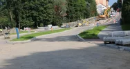 Postępują prace przy budowie nowego ronda w ciągu DK 28 - zdjęcie 4