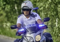 Podczas całodniowych działań ujawniono jedno wykroczenie motocyklisty - zdjęcie główne