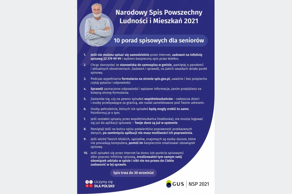 Liczymy się dla Polski! - coraz mniej czasu na realizacje obowiązku spisowego! - zdjęcie 2