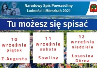 NARODOWY SPIS POWSZECHNY – w dniach 10-12 września można się będzie spisać w mobilnym Biurze Spisowym - zdjęcie główne